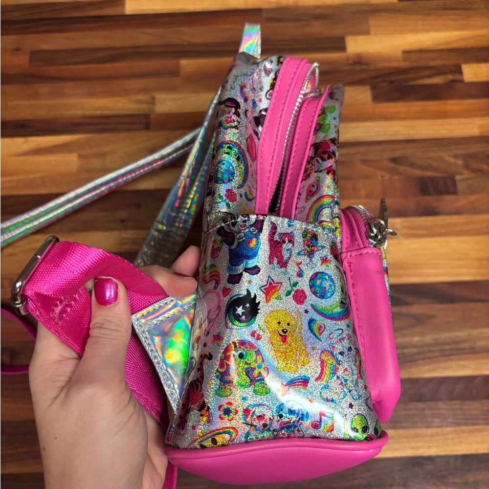 Lisa Frank Loungefly Backpack - Picture 2 of 4